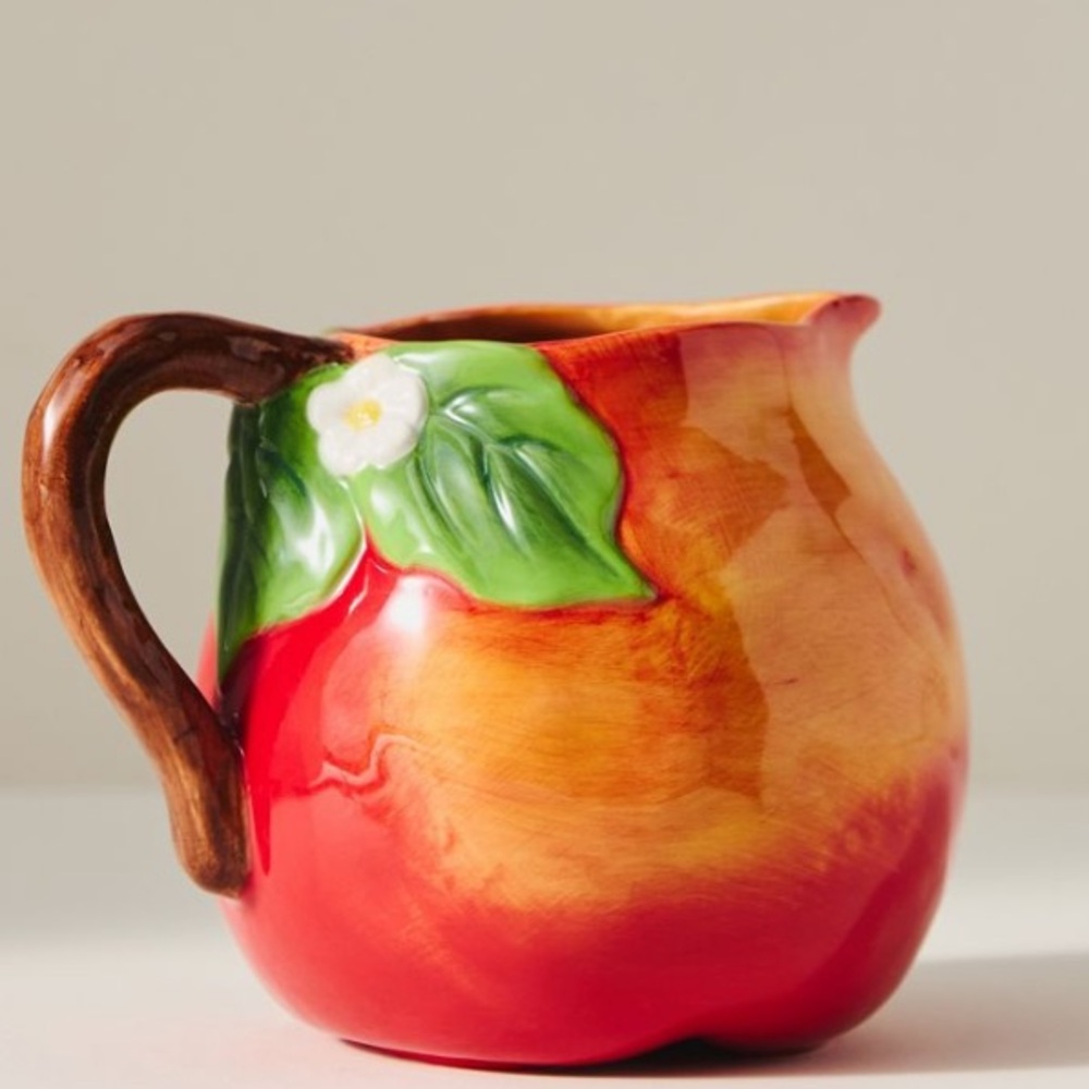 Anthropologie Foster Icon Stoneware Pitcher NWT - Picture 2 of 9